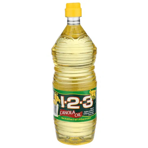 ACEITE 1-2-3 CANOLA 12/33.8