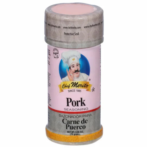 CHEF MERITO PORK SEASONING12/3.5 oz
