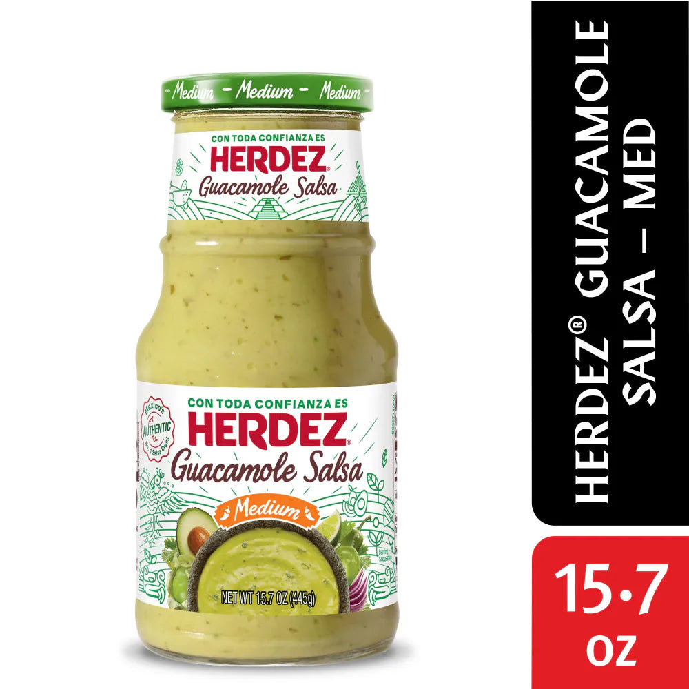HERDEZ GUACAMOLE MEDIUM 12/15