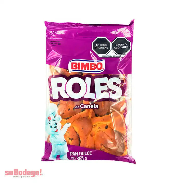 BIMBO ROLES CANE/PASAS 365G