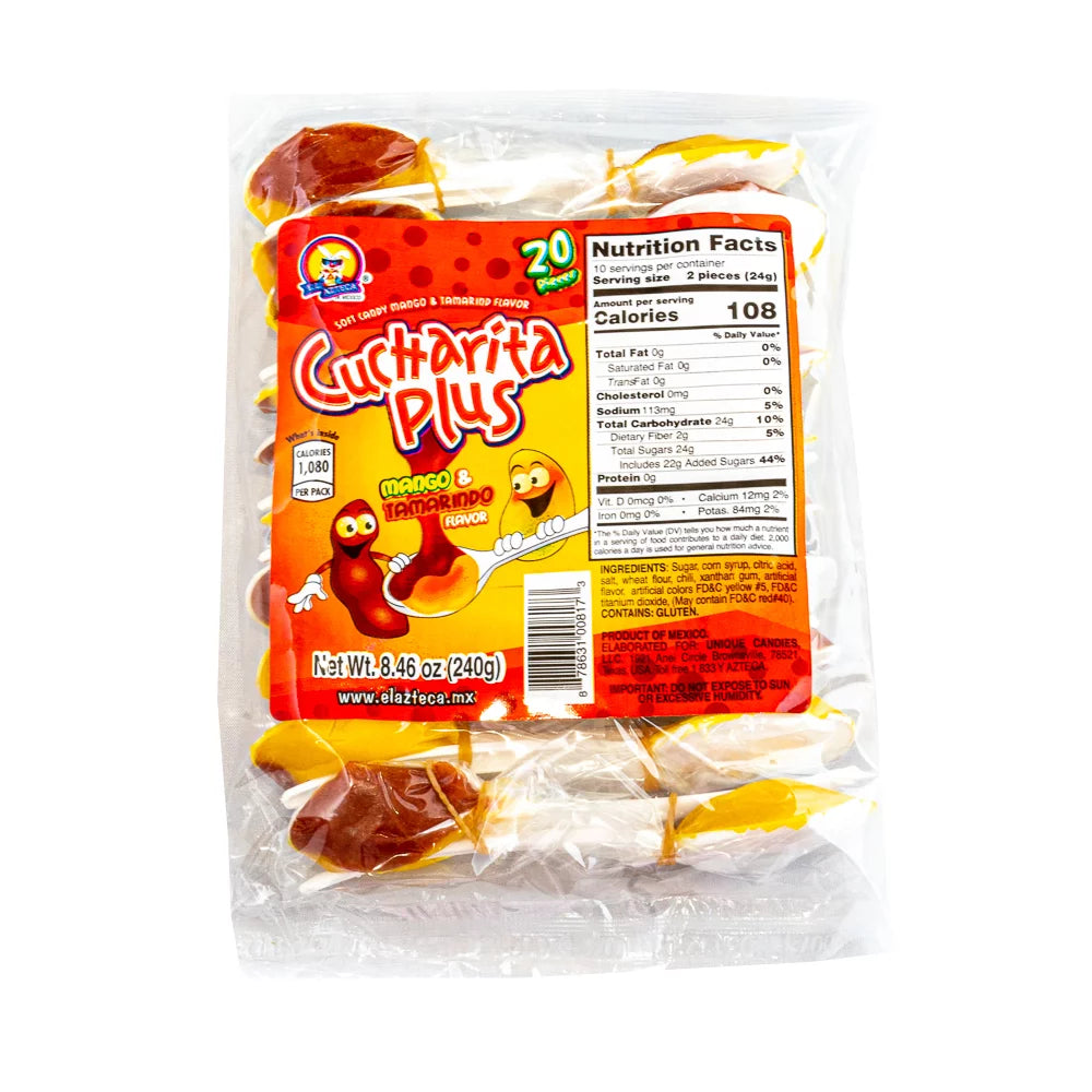 AZTECA CUCHARA MANGO/TAMARINDO 20x20