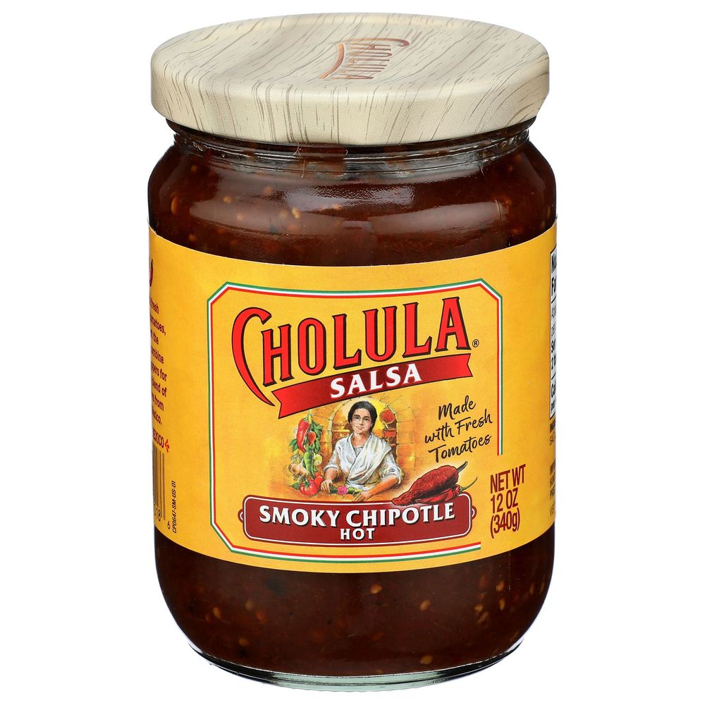 CHOLULA SALSA SMOKY CHIPOTLE 6/12oz