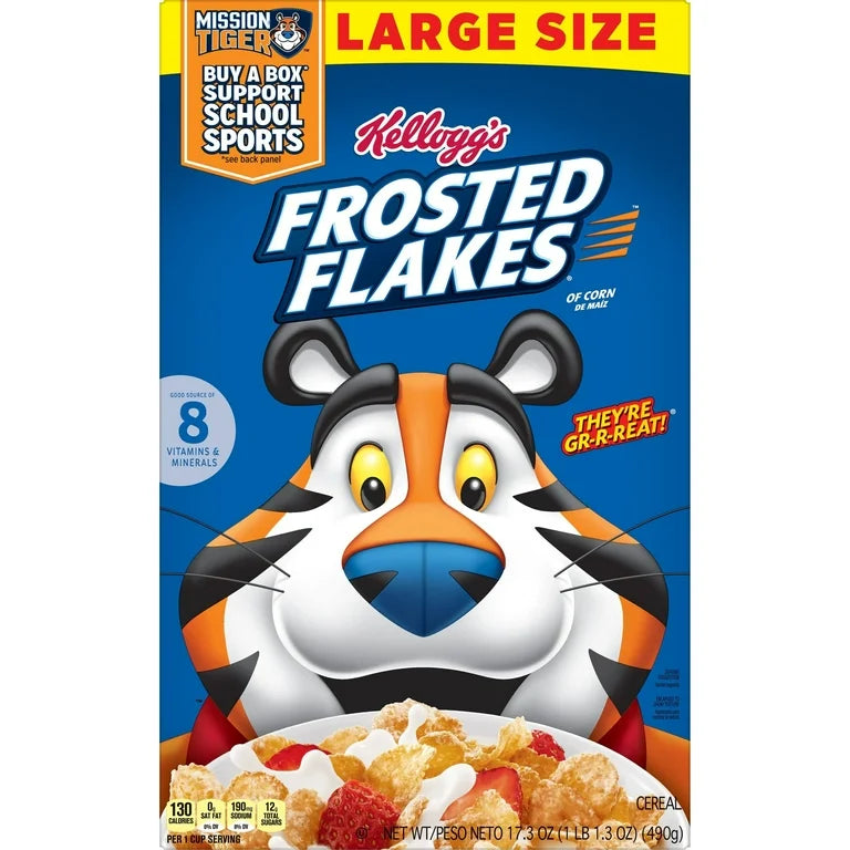 KELLOGS FROSTED FLAKE10/17.30