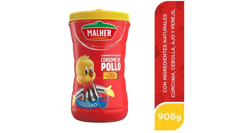 MALHER CONSOME POLLO 12/32oz