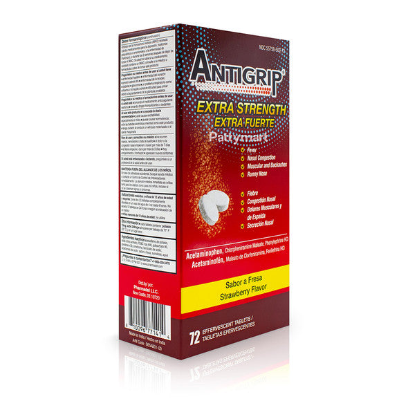 ANTIGRIP EXTRA FUERTE EFERVECENTE 72 TAB
