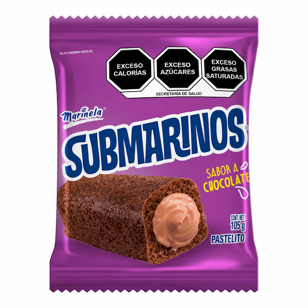 MARINELA SUBMARINO CHOCO105GR
