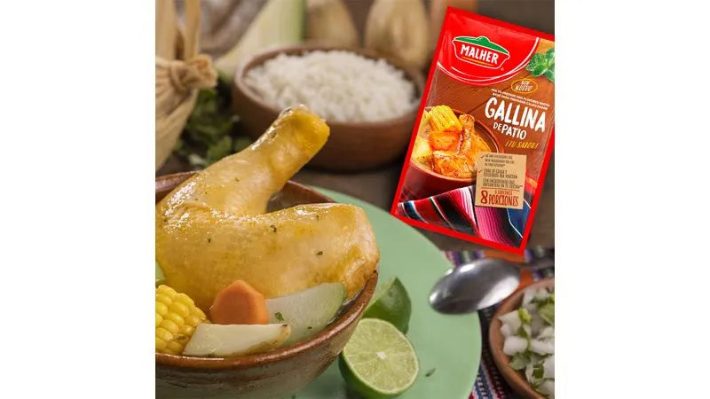 MALHER GALLINA DE PATIO SOPA 6/12/1.4