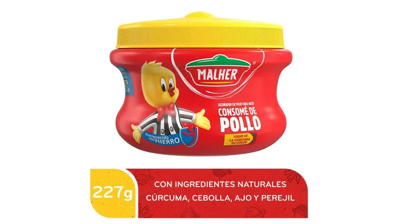 MALHER CONSOME DE POLLO 24/8 OZ