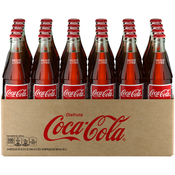 COCA COLA VIDRIO 24/16 oz