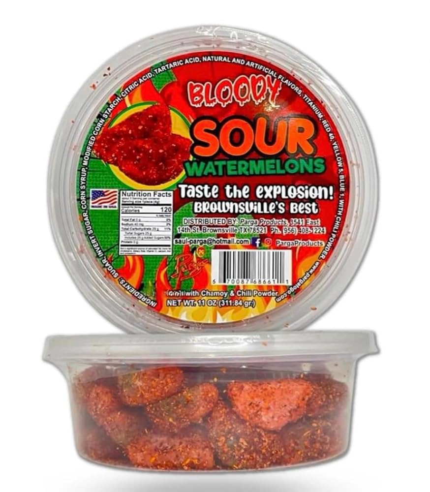 PARGA BLOODY SOUR GUMMIES 1/7o