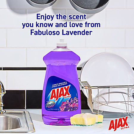 AJAX DISH LIQ FABULOSO 6/52oz