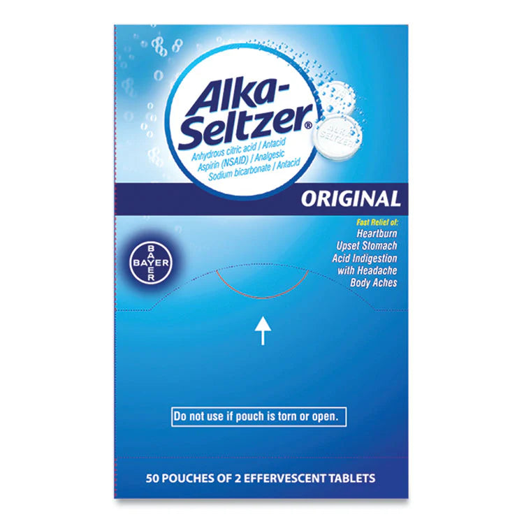 ALKA SELTZER 50/2