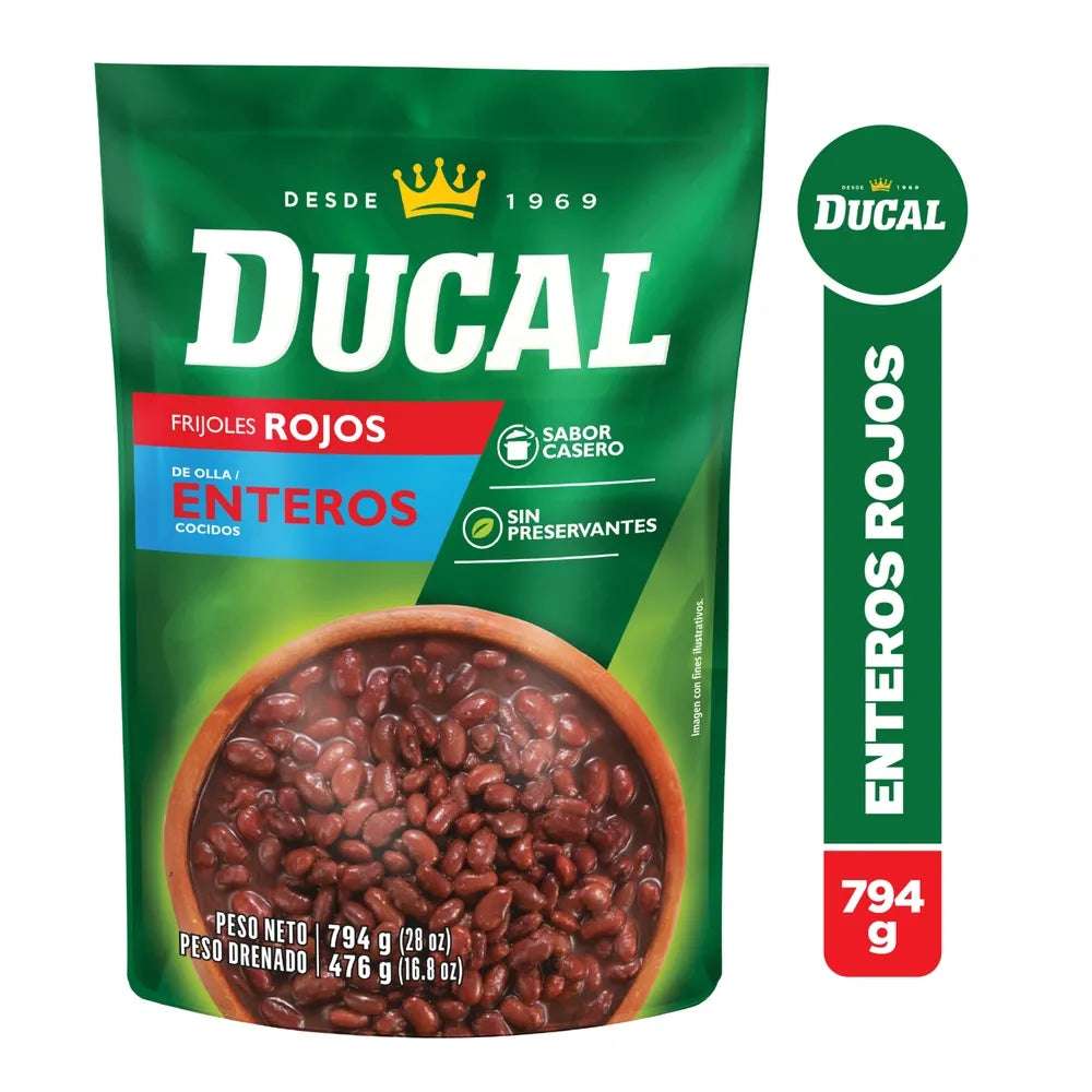 DUCAL ENTERO ROJO 12X28oz