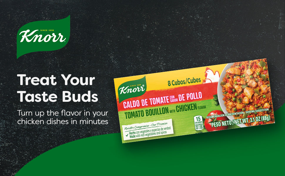 KNORR TOMATE POLLO CUBO 2/24/8