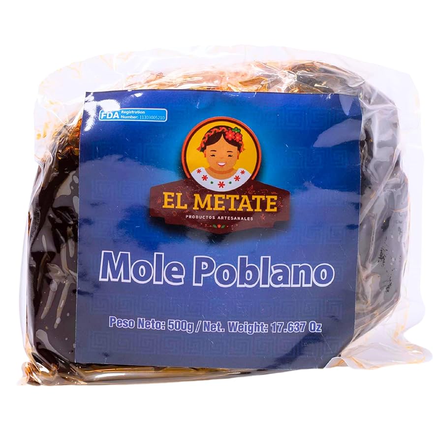 METATE MOLE POBLANO 10X17oz