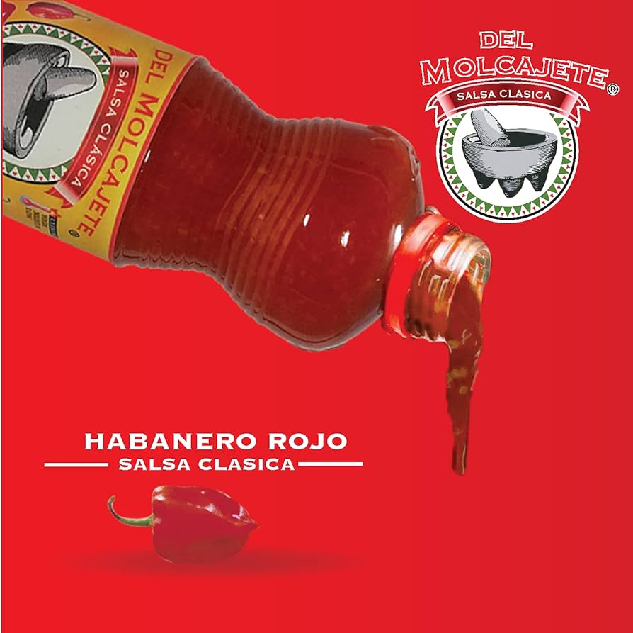 DEL MOLCAJETE HAVAN ROJO12/9oz