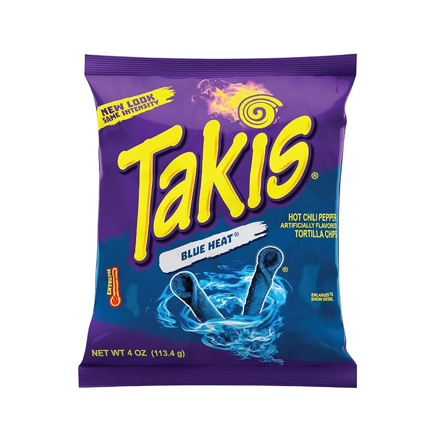 TAKIS BLUE HEAT AZULES20/4 OZ