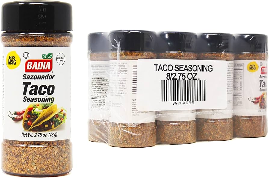 BADIA SAZONADOR TACO 8/2.7oz