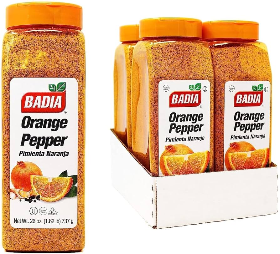 BADIA ORANGE PEPPER 4/26 OZ