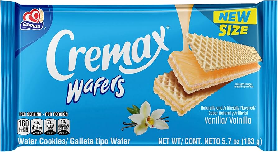GAMESA WAFER VANILLA 12/6.8oz