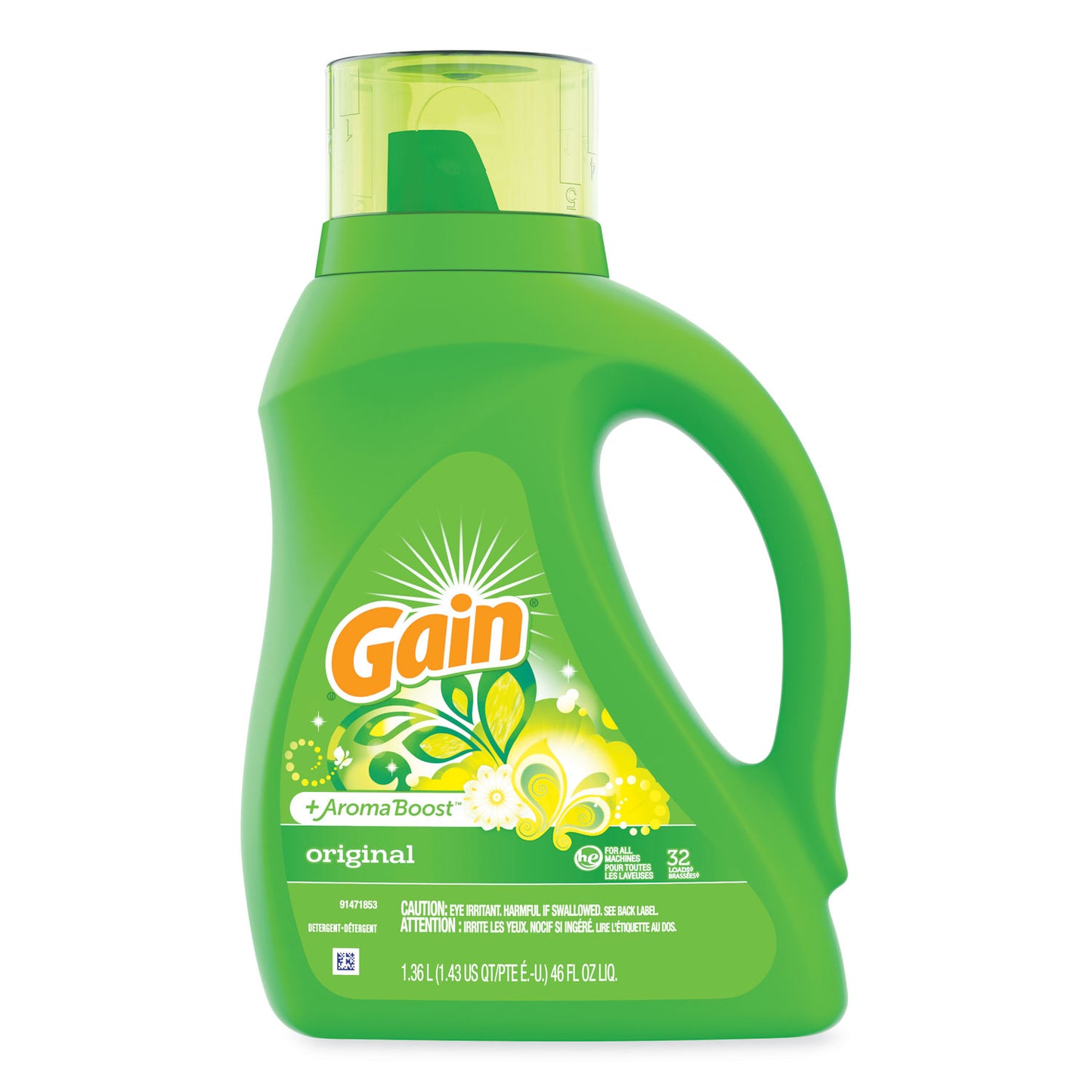 GAIN LQ DETERGENTE ORIG 6/46oz