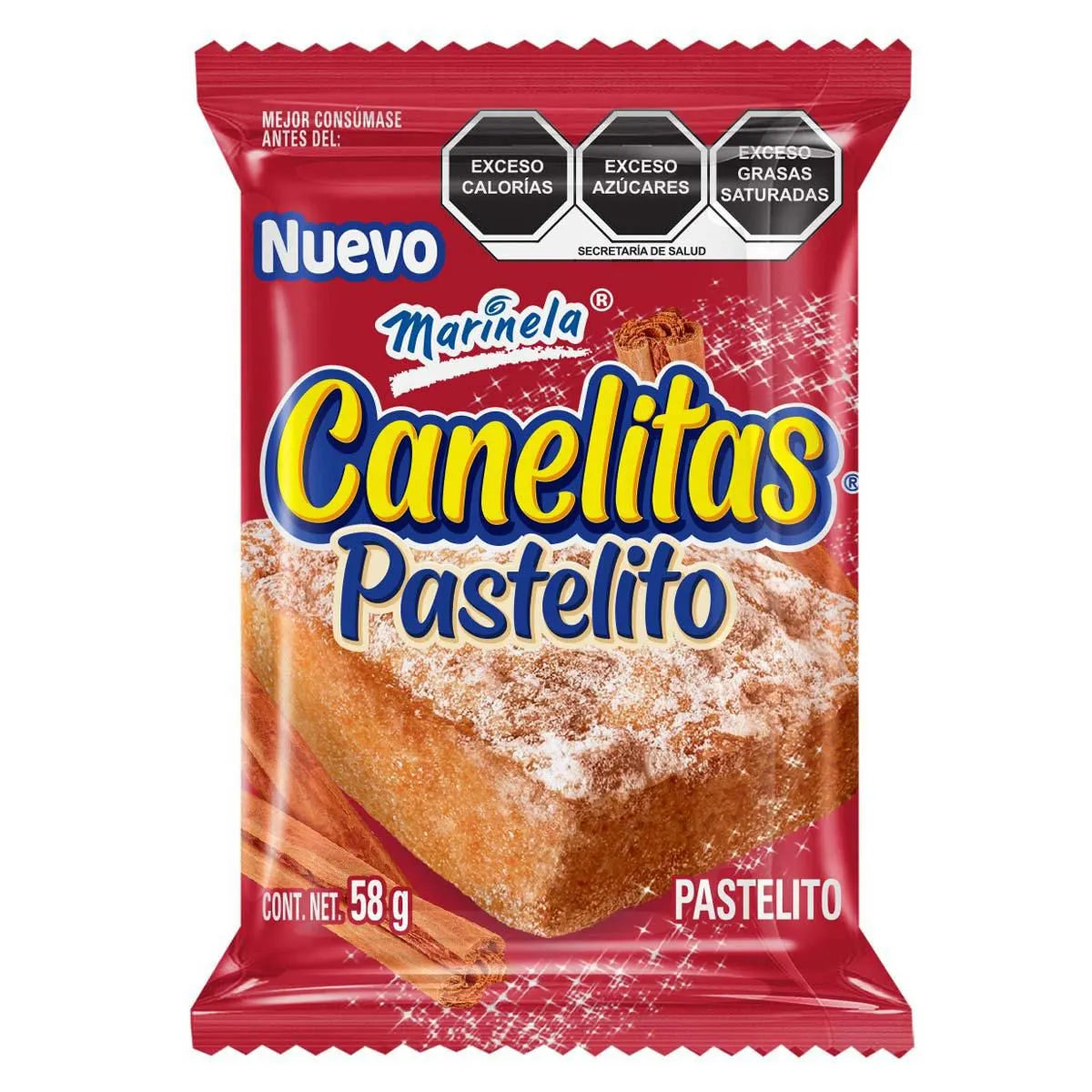MARINELA CANELITA PASTELIT58GR