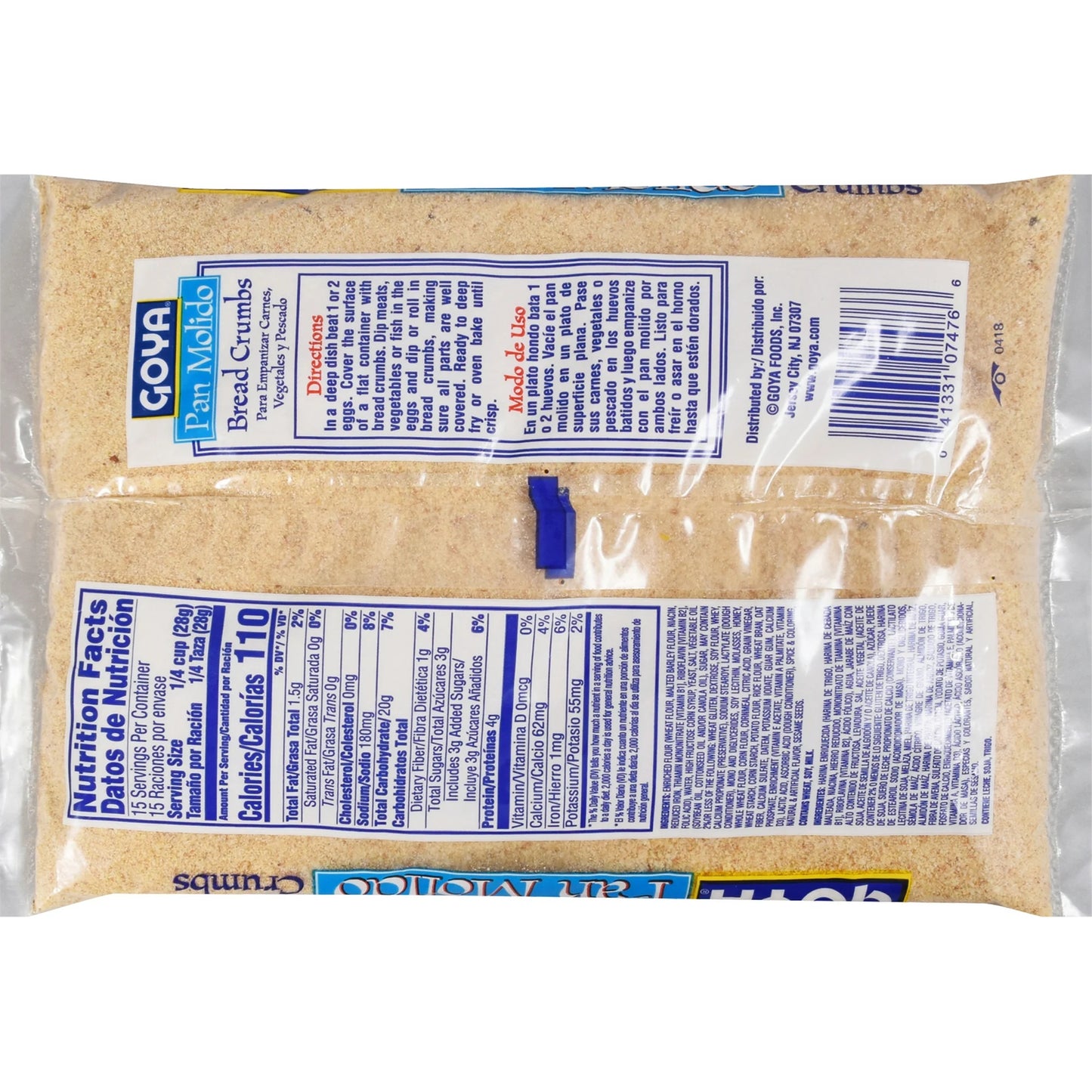 GOYA PAN MOLIDO 12/15 OZ