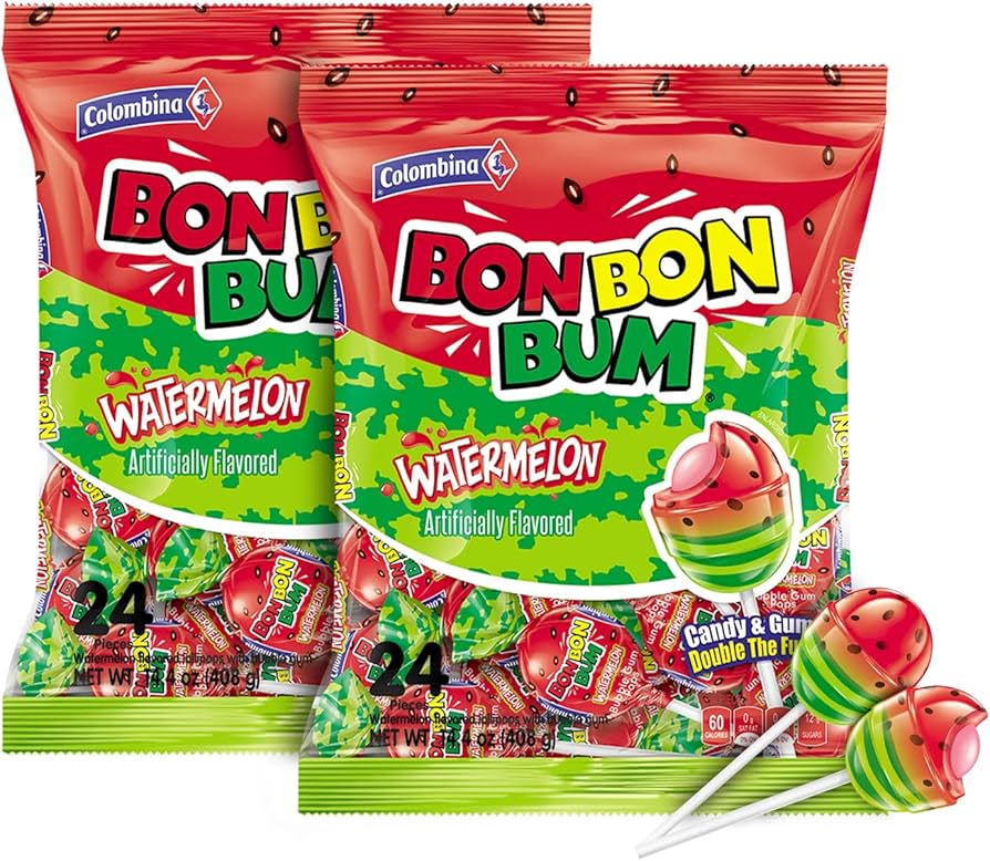 COLOMBINA GUM POP SANDIA 15/24
