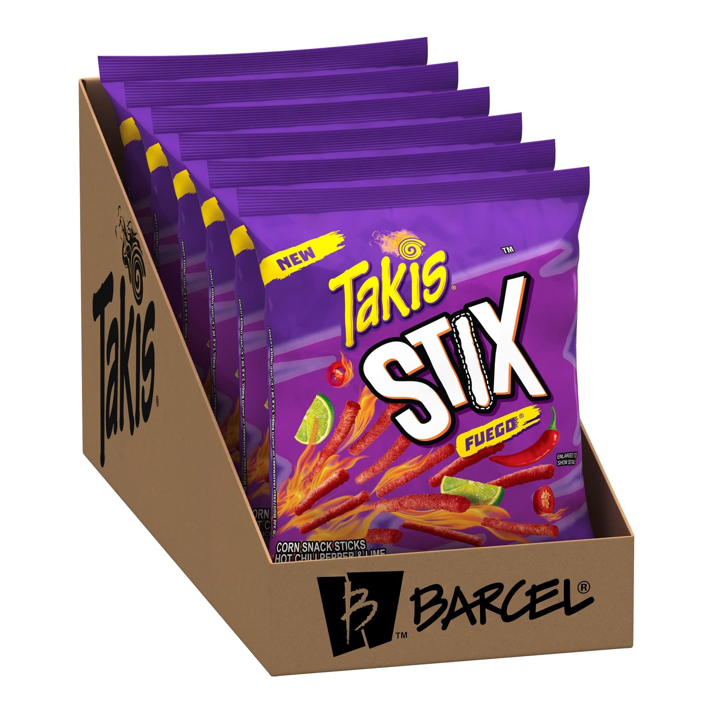 TAKIS STIX FUEGO 20/4oz