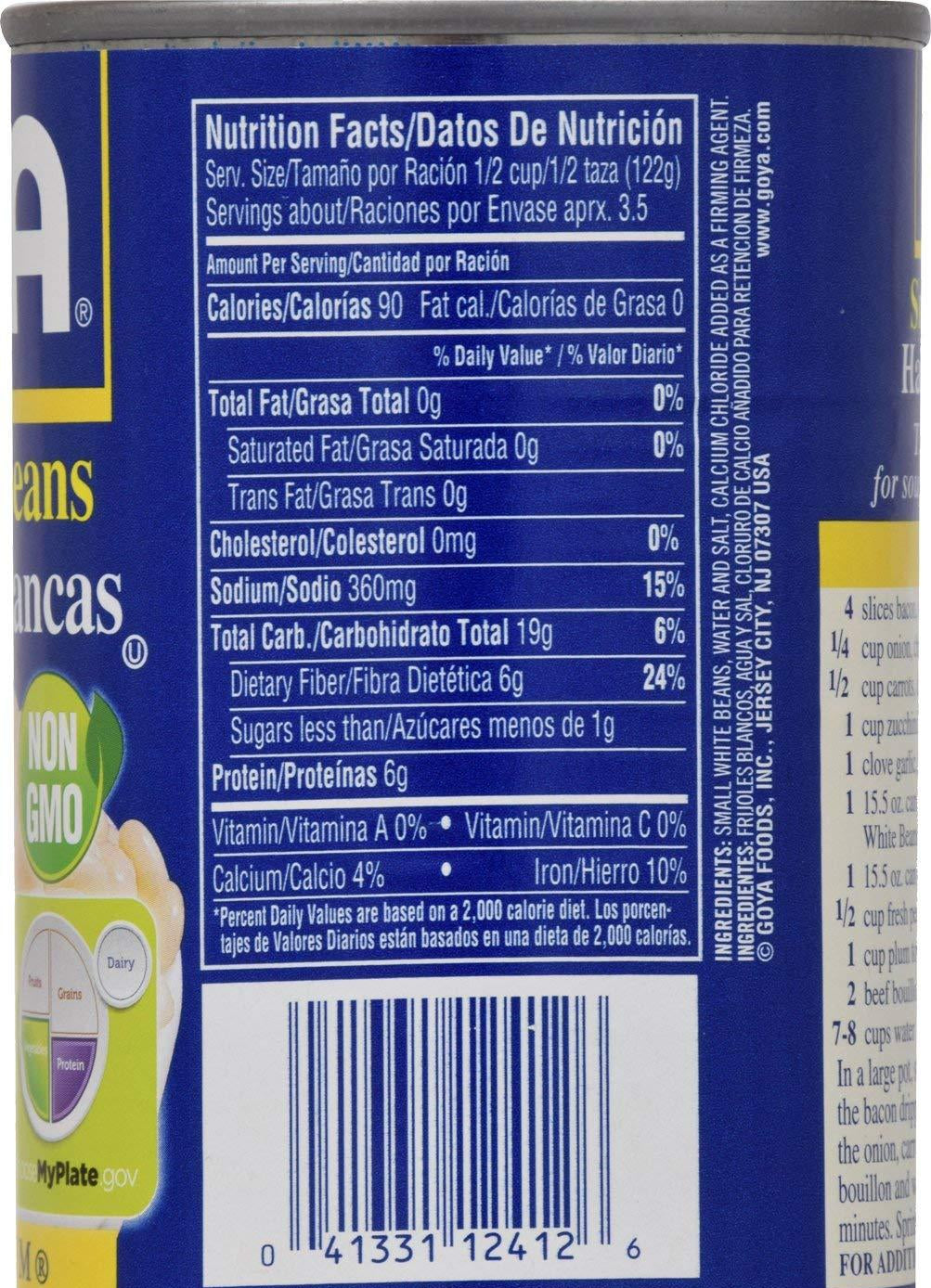 GOYA LATA HABICHUELA BLANCA 15.5OZ