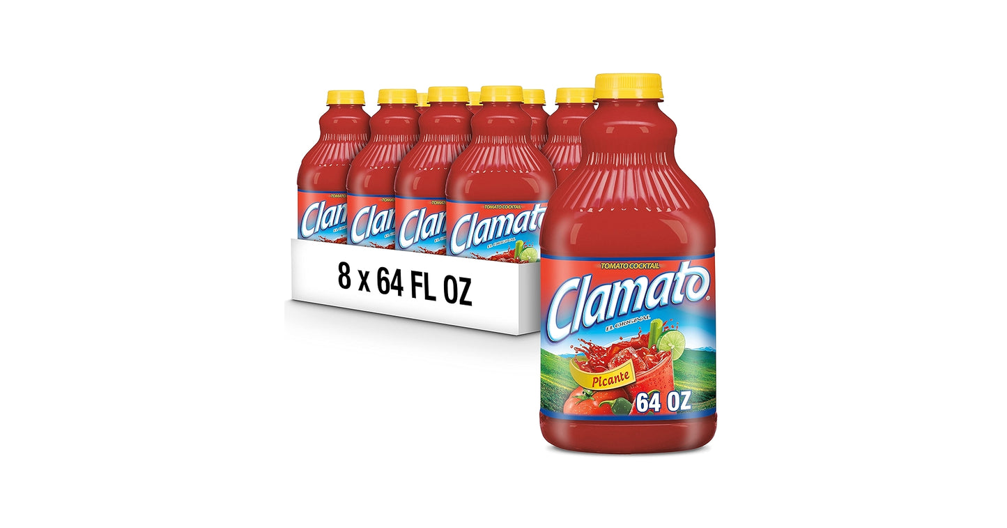 CLAMATO PICANTE 8/64 OZ