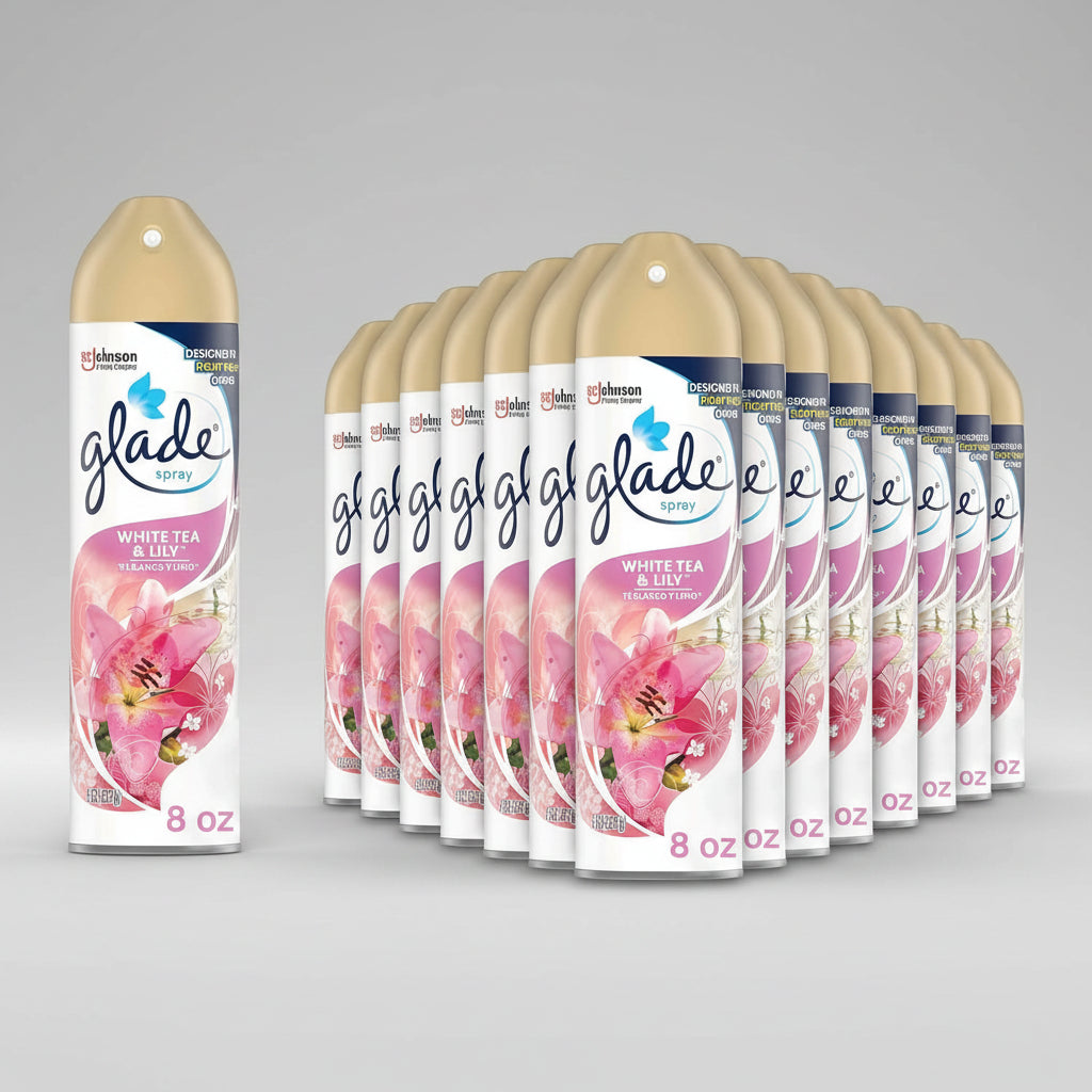 GLADE WHITE TEA & LILY 12/9 OZ