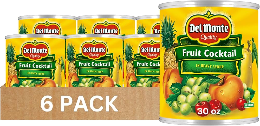 DEL MONTE FRUIT COCKTAIL 6/30oz