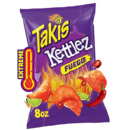 TAKIS KETTLEZ FUEGO 12X8 oz