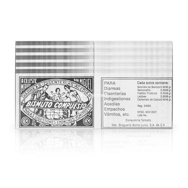 BISMUTO COMPUESTO 100 CT EFERVECENTE