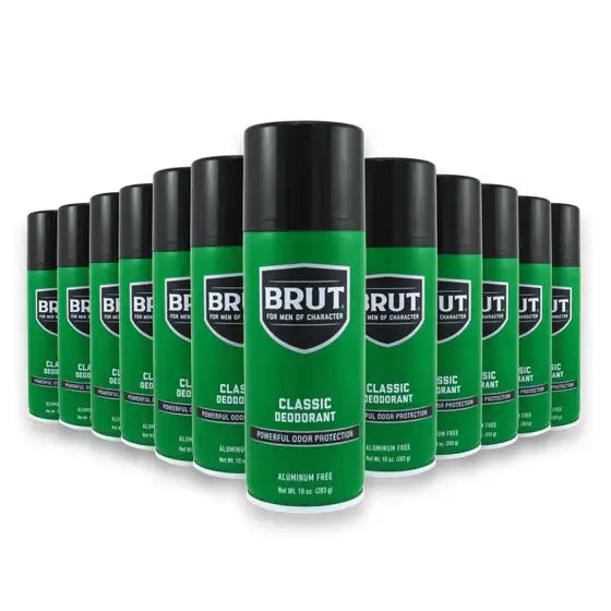BRUT AEROSOL ANT-TRANSPIRANTE 6/10 oz