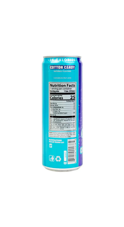 KUII PREBIOTIC COTTON CANDY 12/12oz