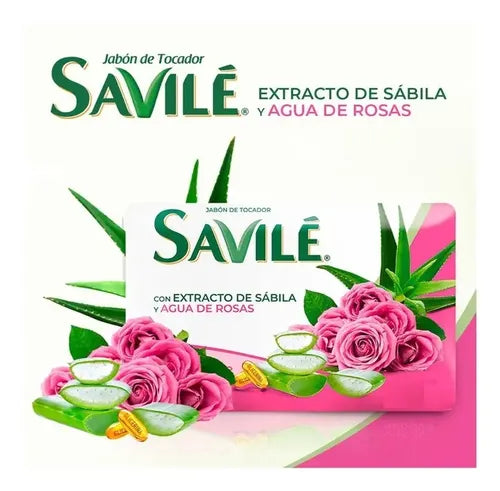 SAVILE JABON AGUA ROSAS72/150G