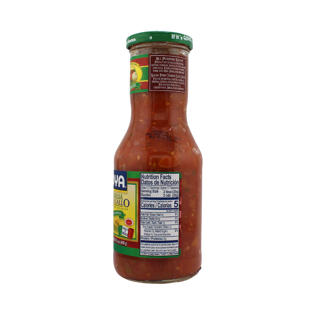GOYA SALSA PICO DE GALLO12/17.6