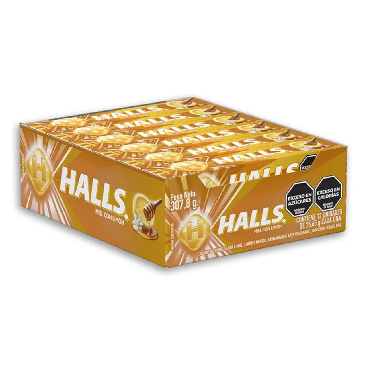 HALLS HONEY FLAVOR 30x12 BOX
