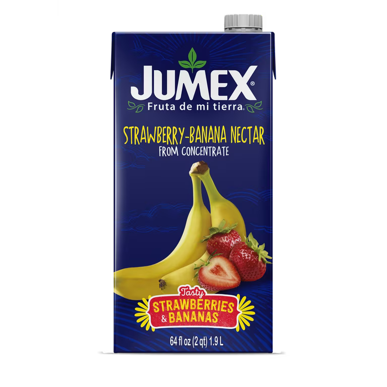 JUMEX TETRA FRESA-BANANA 8/64