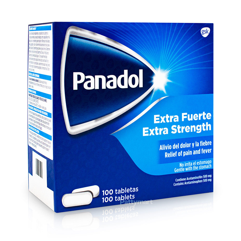 PANADOL EXTRA STRENGTH 100 TABS