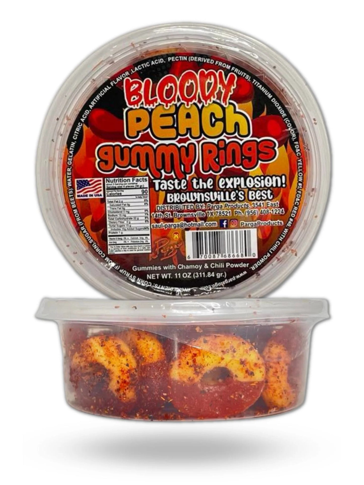PARGA BLOODY PEACH RINGS 1/7oz