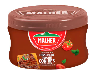 MALHER CONSOME DE RES-TOMATE 24/7oz