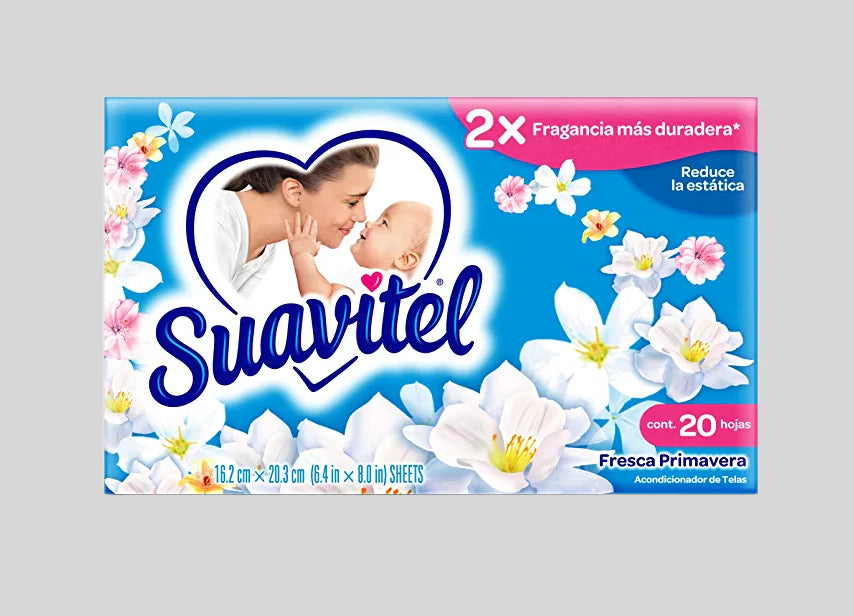 SUAVITEL DRY SHEETS BLUE 15/20