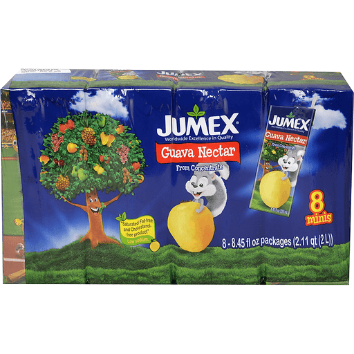 JUMEX TETRA MINI BRICK GUAVA 8/3/6.7