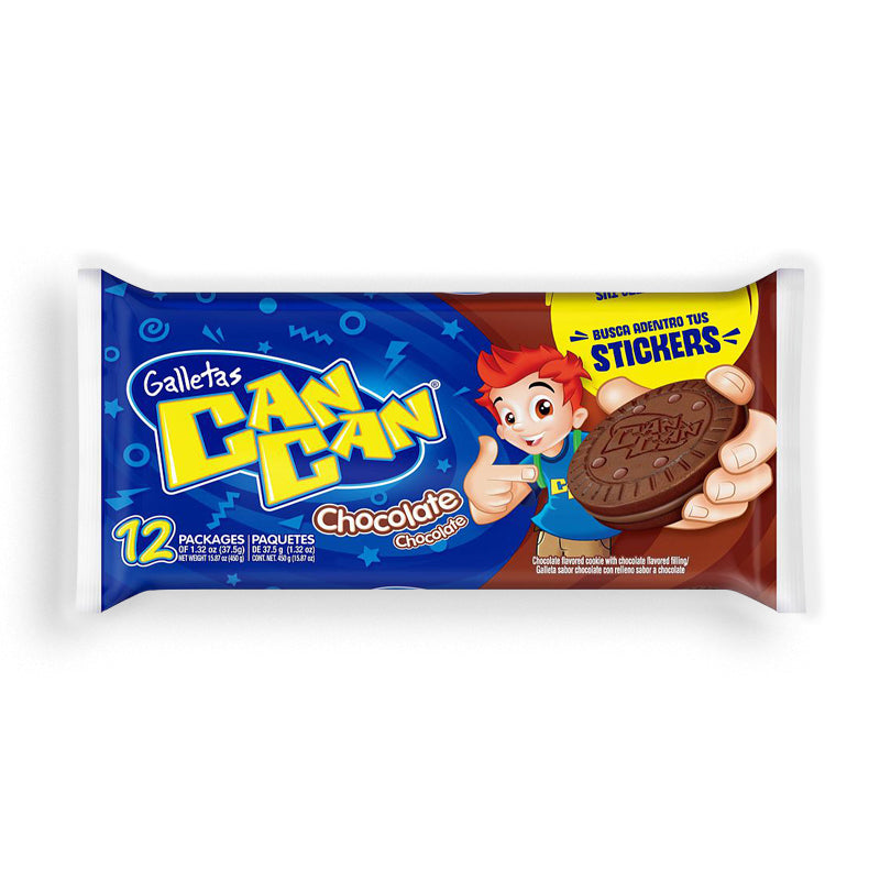 CAN CAN GALLETA CHOCOLA16/37.5