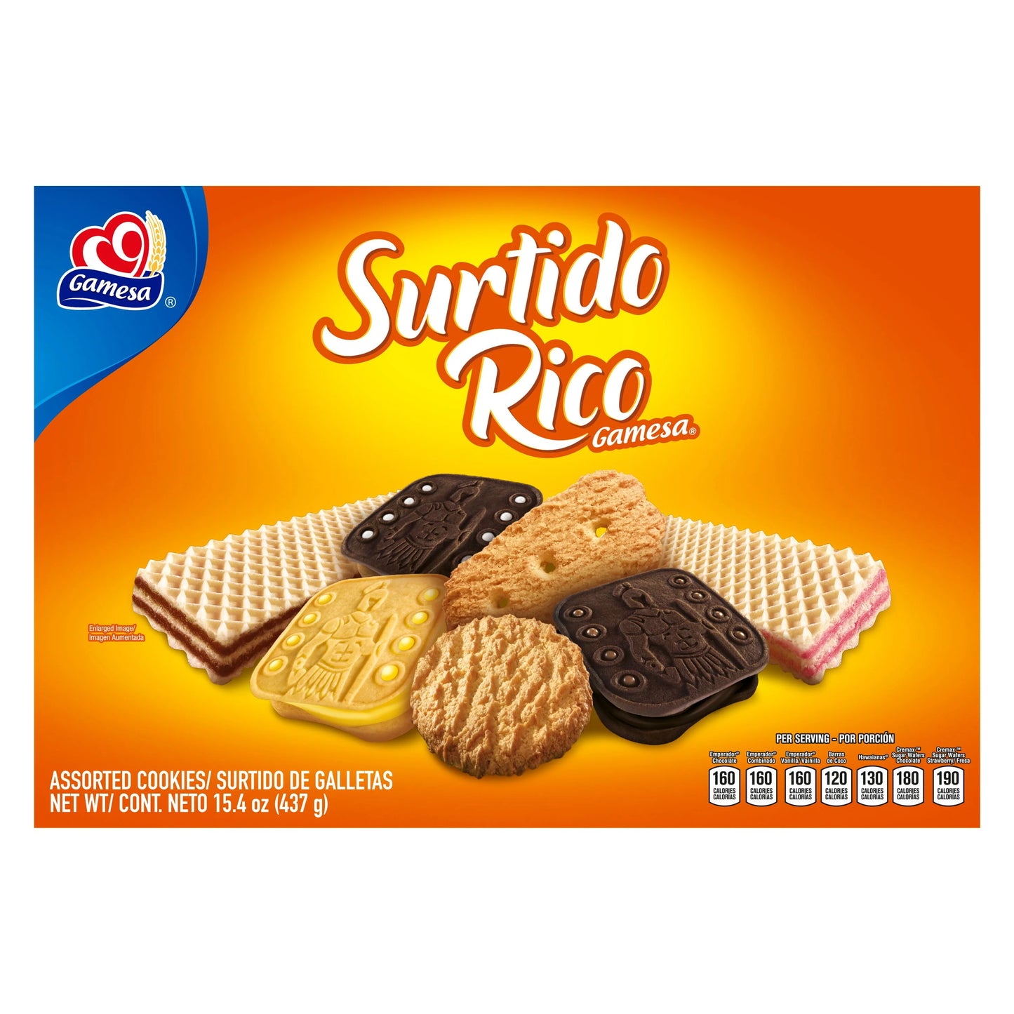 GAMESA SURTIDO RICO 12/15.42o