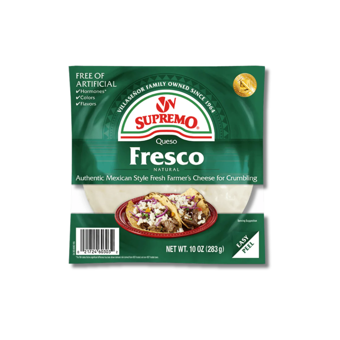 SUPREMO QUESO FRESCO 9/10 OZ