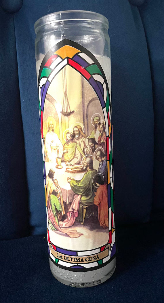 VELADORA ULTIMA CENA 12 PZ PER BOX